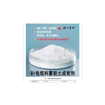 蒙脫土成炭劑、加工改性劑、協效成炭劑